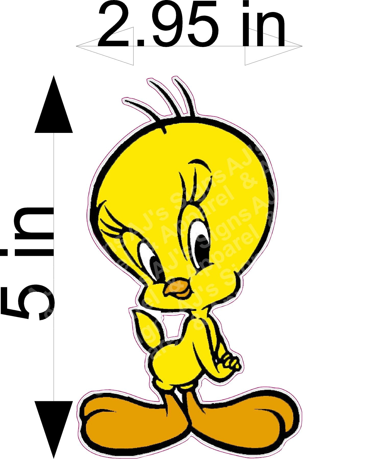 GRAPHICS & MORE Looney Tunes Tweety Bird Home Business Office Sign